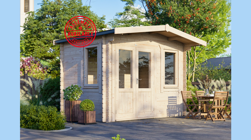 Classic Chalet Log Cabin 8x12