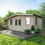 Classic Chalet Log Cabin 8x12