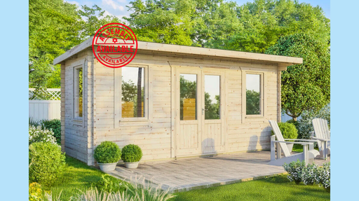Pent Classic Log Cabin 20x8