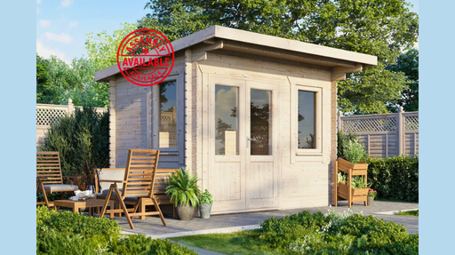 Pent Classic Log Cabin 14x8