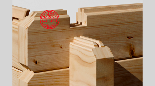 Pent Workshop Log Cabin (28mm) 14x8