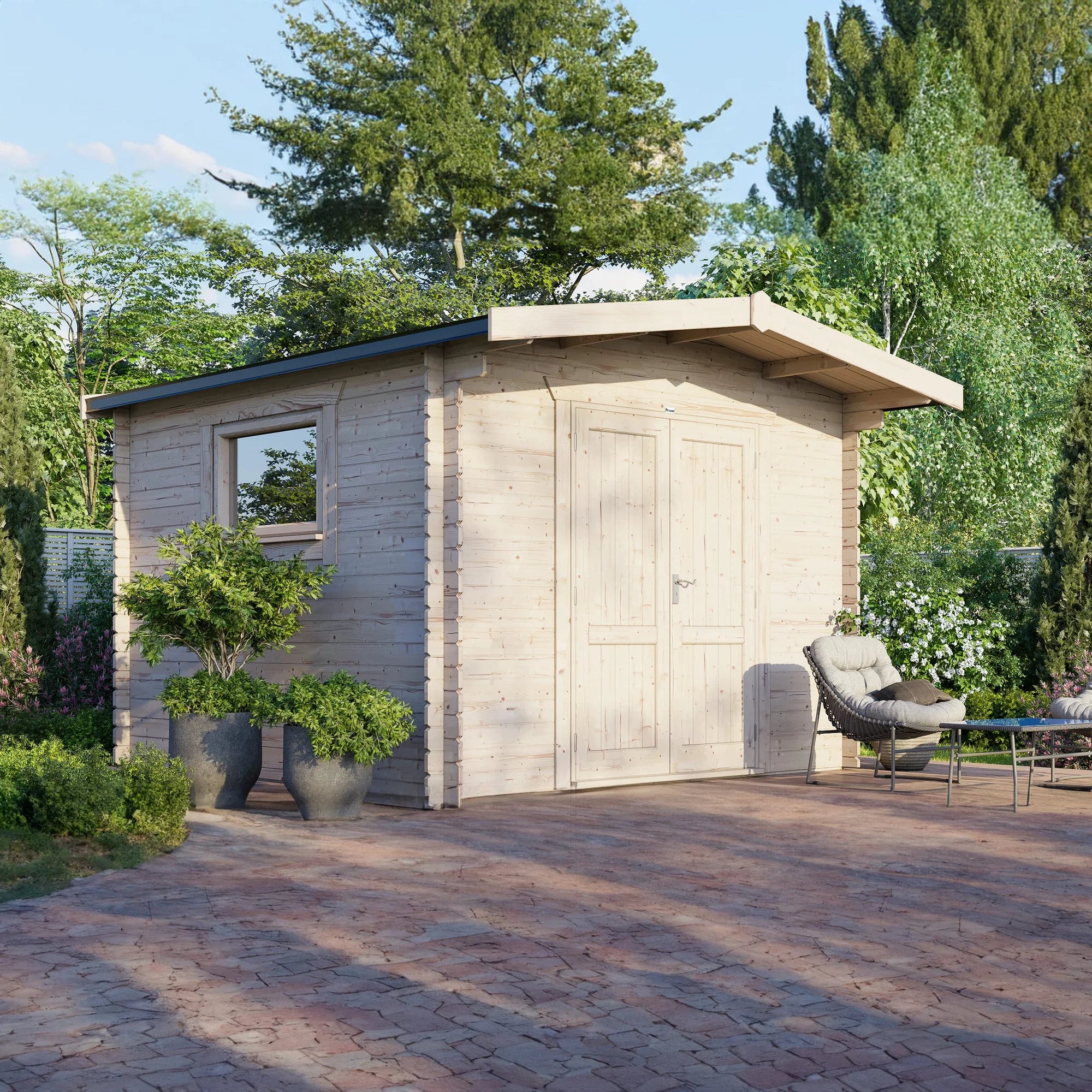 Chalet Workshop Cabin (28mm) 12x12