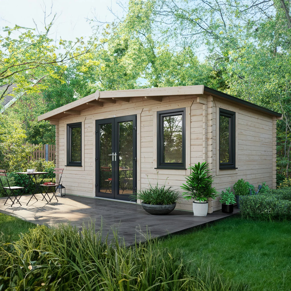 Chalet Log Cabin 16x20