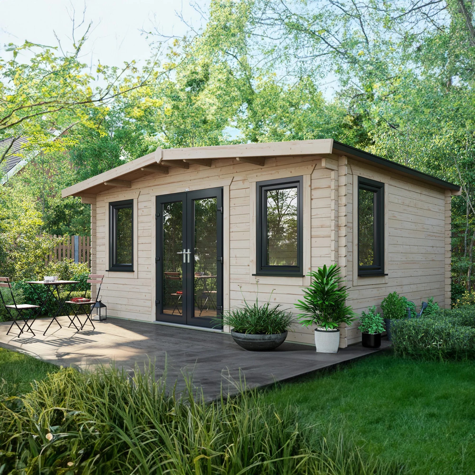 Chalet Log Cabin 16x20