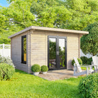 Pent Log Cabin 12x8