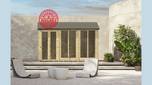 Premium Apex Summer House 8x4