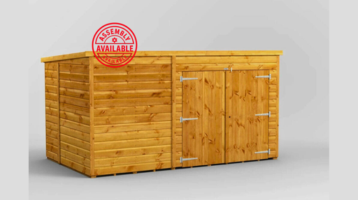 Pent Bike Shed 10x6 (High)