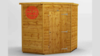 Corner Shed 6x6 Single Door
