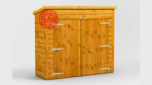 Pent Bike Shed 6x2 (High)