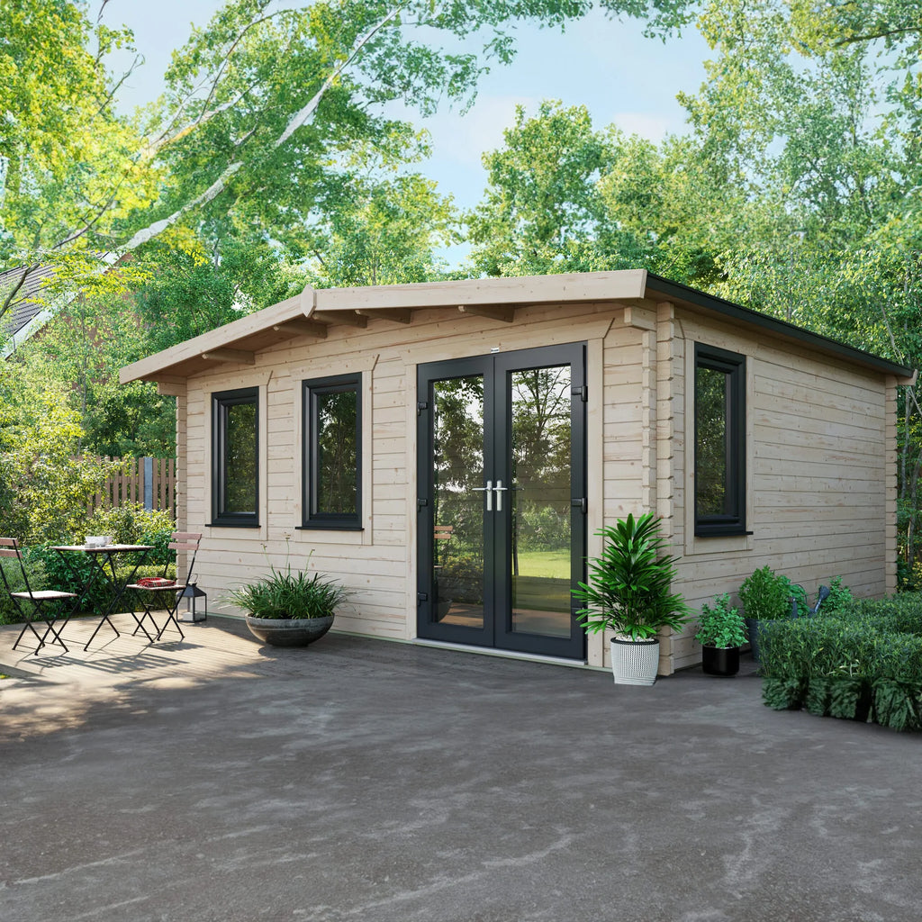 Chalet Log Cabin 14x16