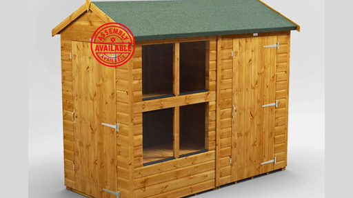 Apex Potting Shed Combi 8x4 with 4ft store