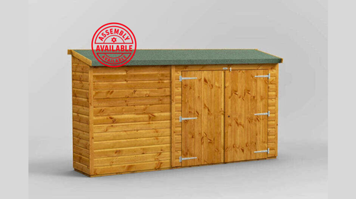 Pent Bike Shed 10x6 (Low)