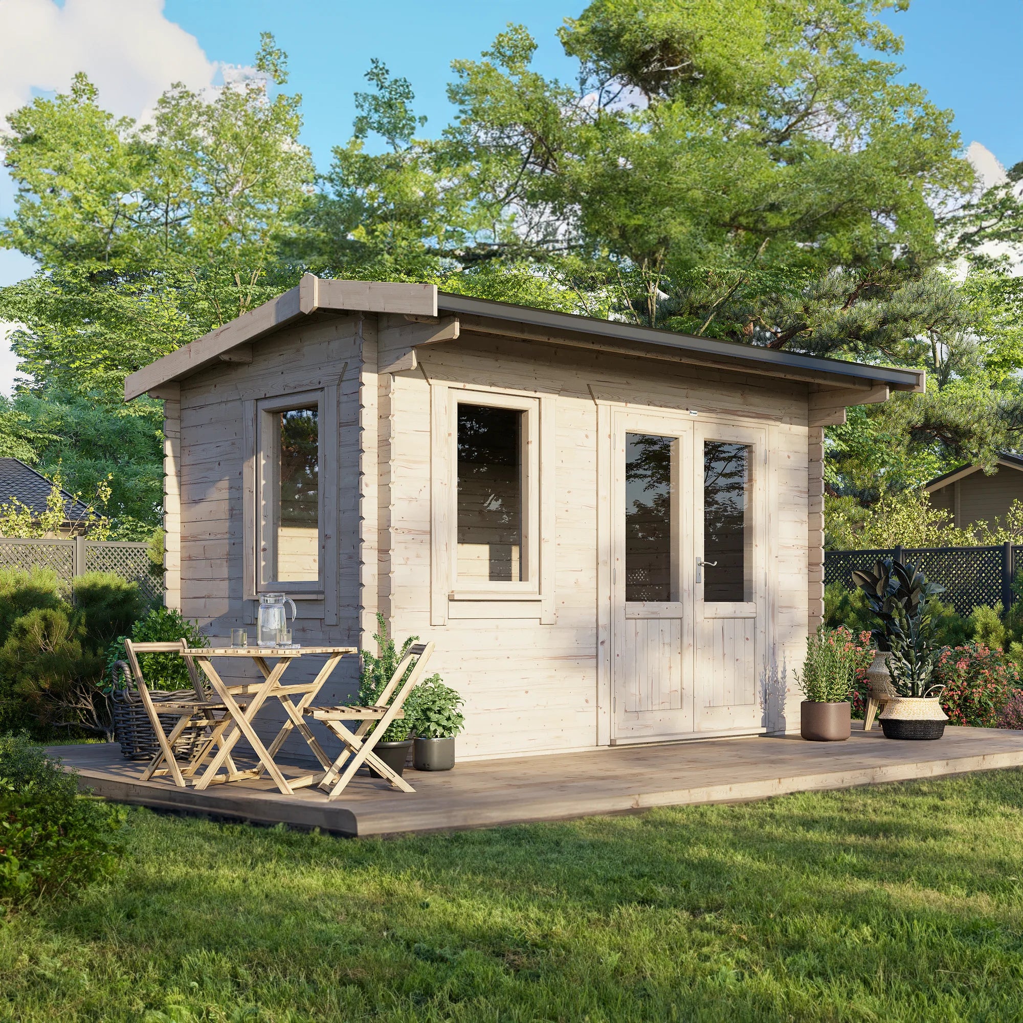 Apex Classic Log Cabin 14x8