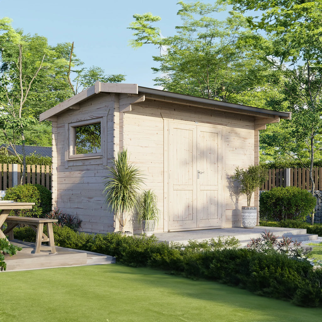 Apex Workshop Log Cabin (28mm) 14x8