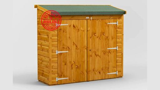 Pent Bike Shed 6x2 (Low)