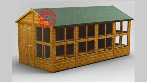 Apex Potting Shed (Single Door) 16x8