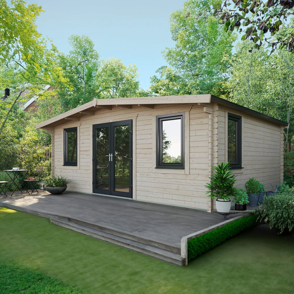 Chalet Log Cabin 16x20