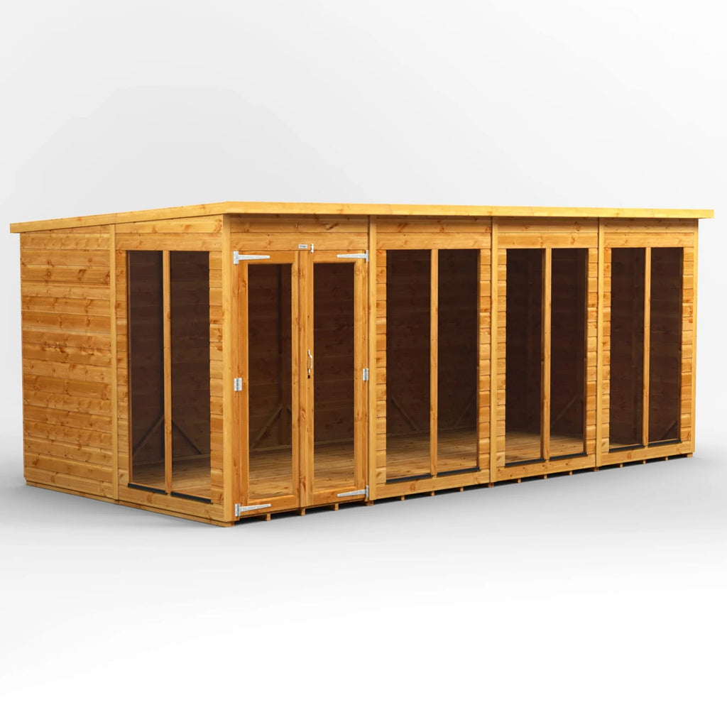 Pent Summer house 16x8
