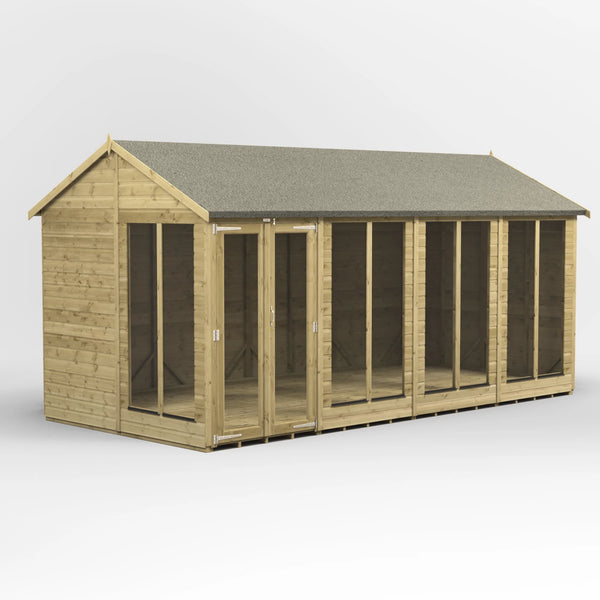 Premium Apex Summer House 16x8