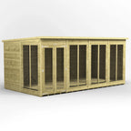 Premium Pent Summerhouse 16x8