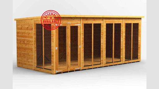 Pent Summer house 16x8