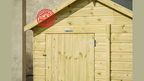 Premium Apex Potting Shed 20x8 (Double door)