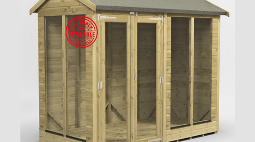 Premium Apex Summer House 8x4