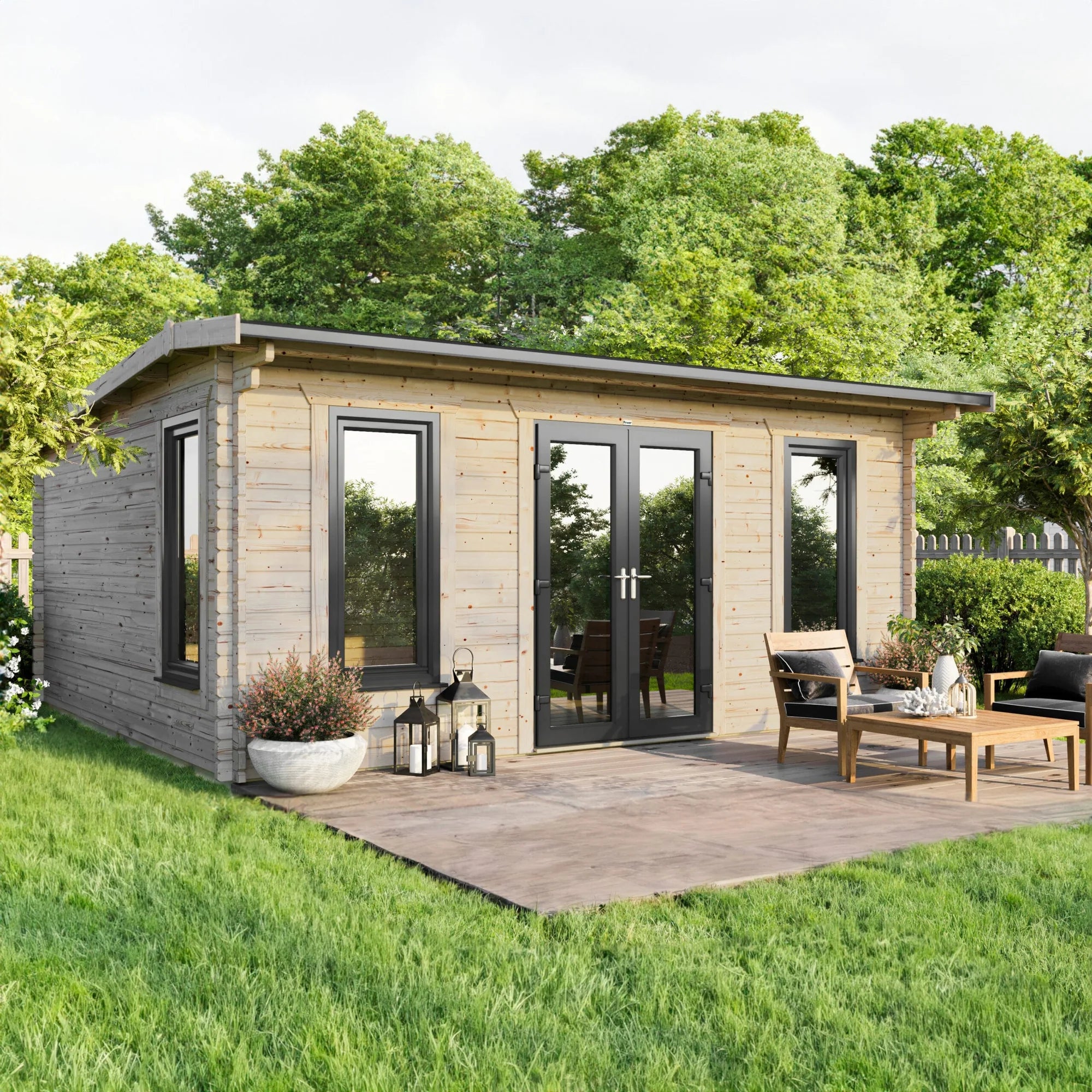 Apex Log Cabin 20x18