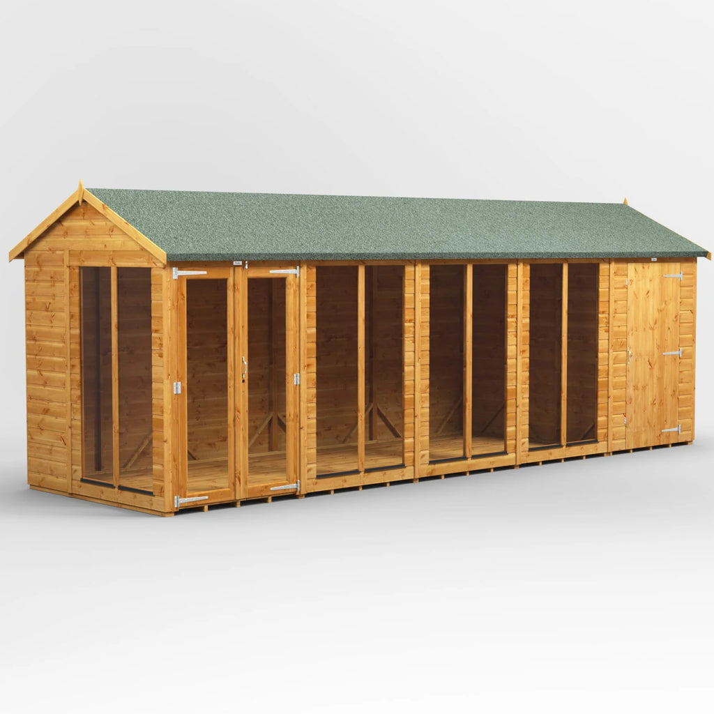 Apex Summerhouse Combi 20x6 with 4ft store