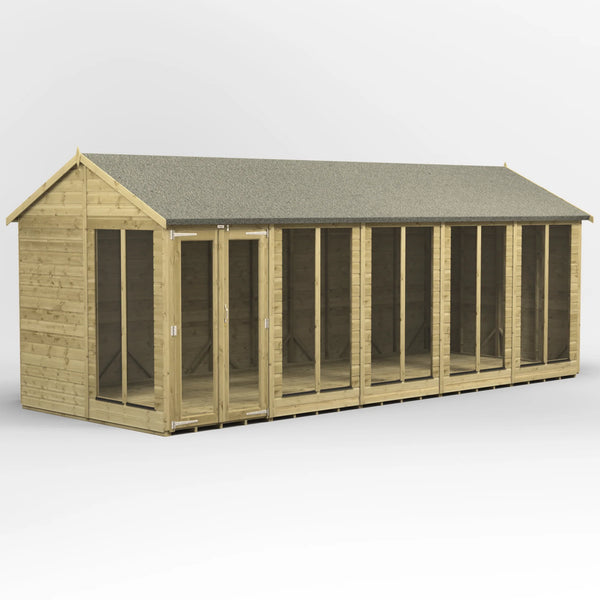 Premium Apex Summer House 20x8