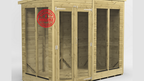 Premium Pent Summerhouse 8x4
