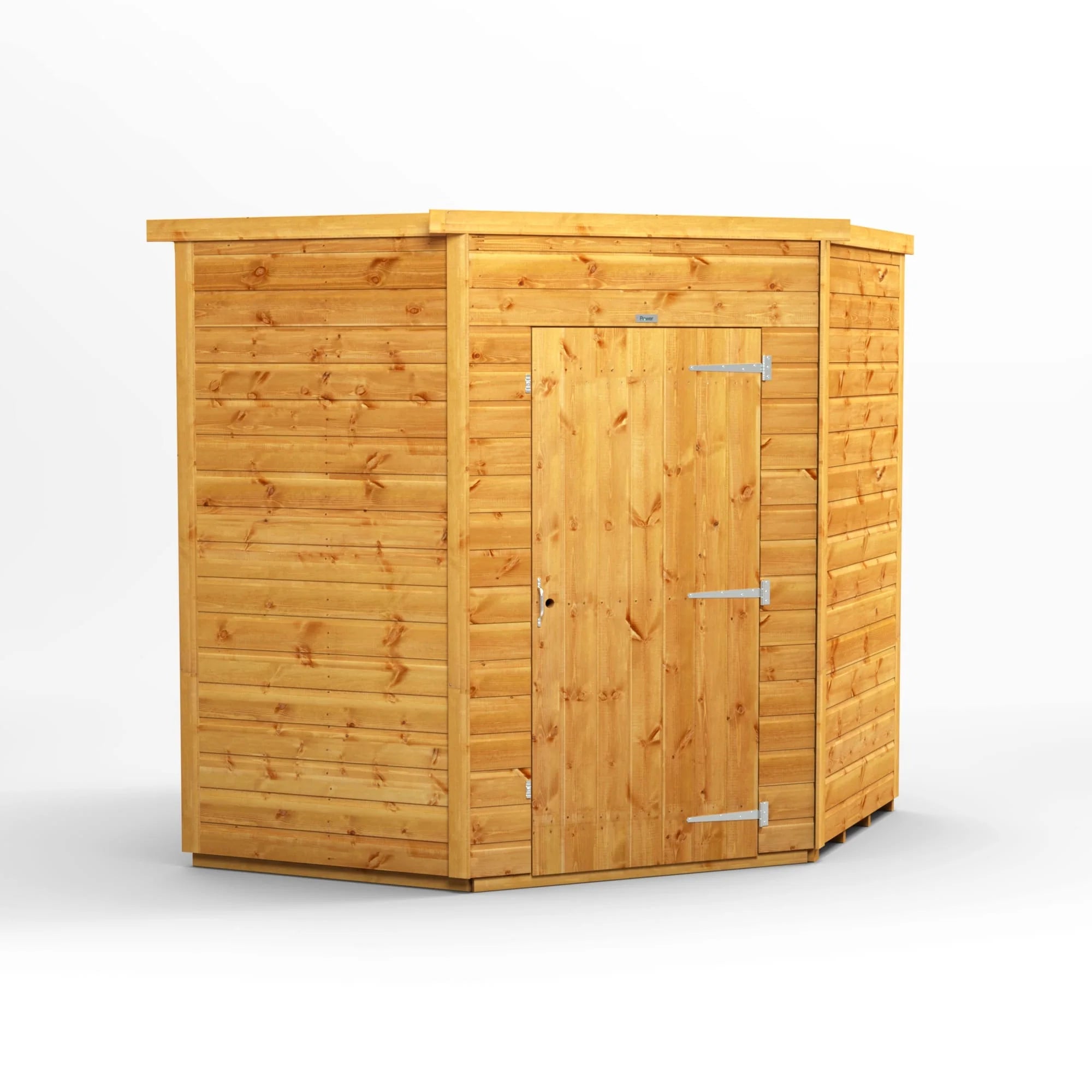 Corner Shed 6x6 Single Door