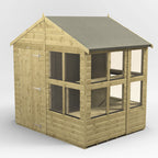 Premium Apex Potting Shed 6x8 (Single Door)