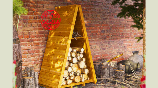 Triangle Log Store 3x2