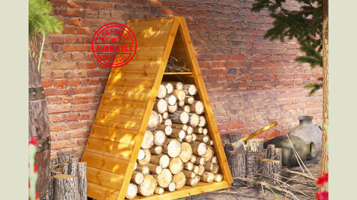 Triangle Log Store 4x2