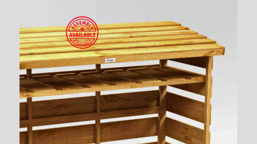 Log Store WITHOUT Shelving 4x2