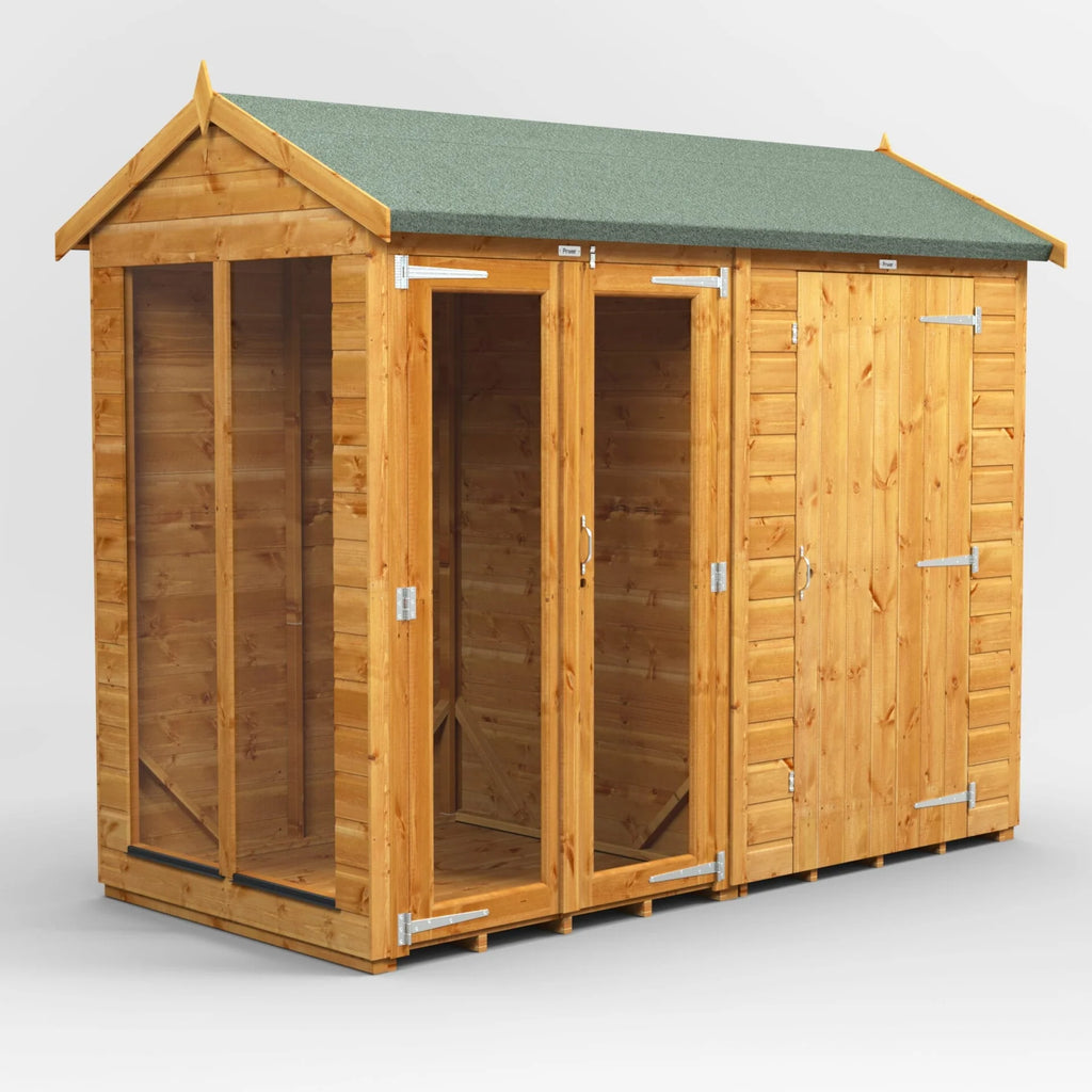 Apex Summerhouse Combi 8x4 with 4ft store