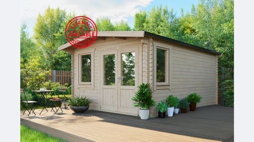 Classic Chalet Log Cabin 18x12