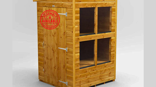 Pent Potting Shed (Single Door) 4x4