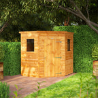 Corner Shed 6x6 Double Door and Window