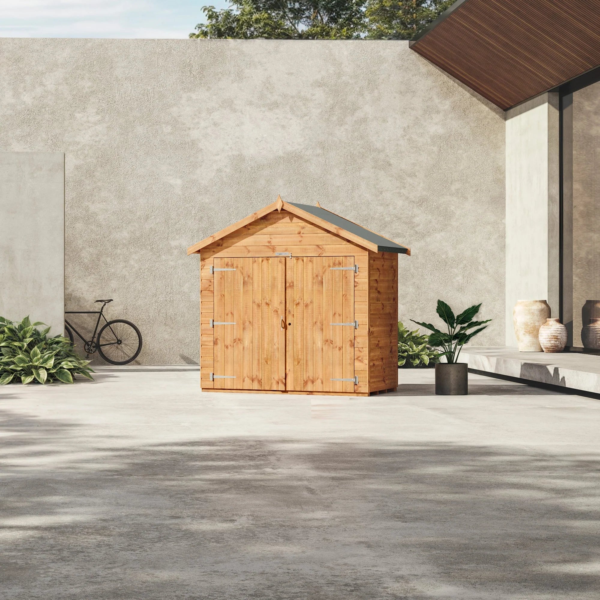 Apex Bike Shed 2x6